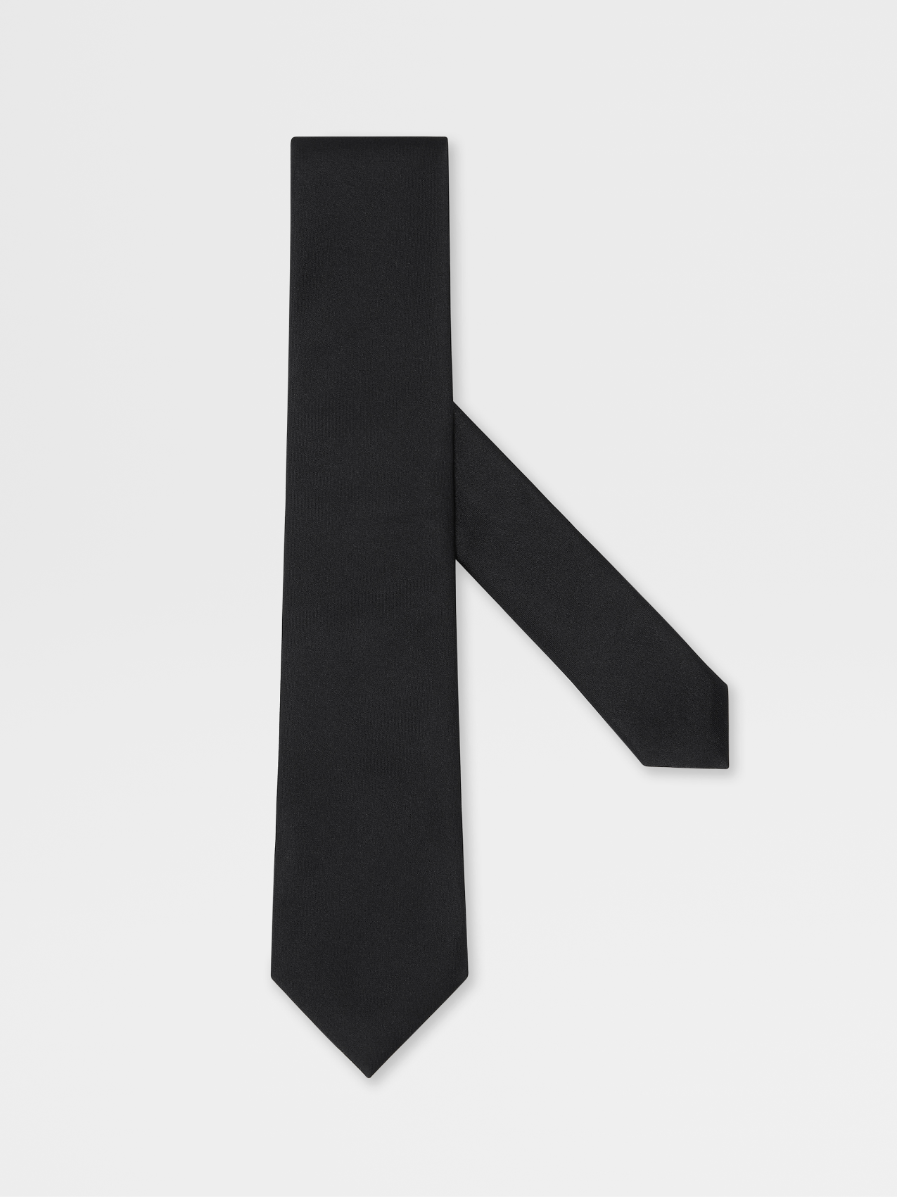 黑色 Cerimonia 领带